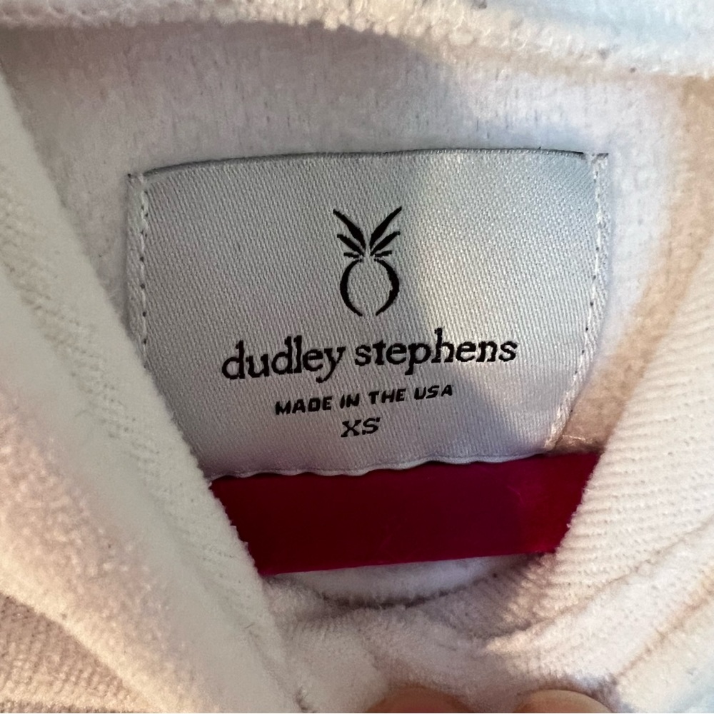 Dudley Stephens White hoodie XS - Picture 7 of 7